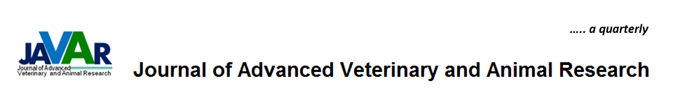 Journal of Advanced Veterinary and Animal Research
